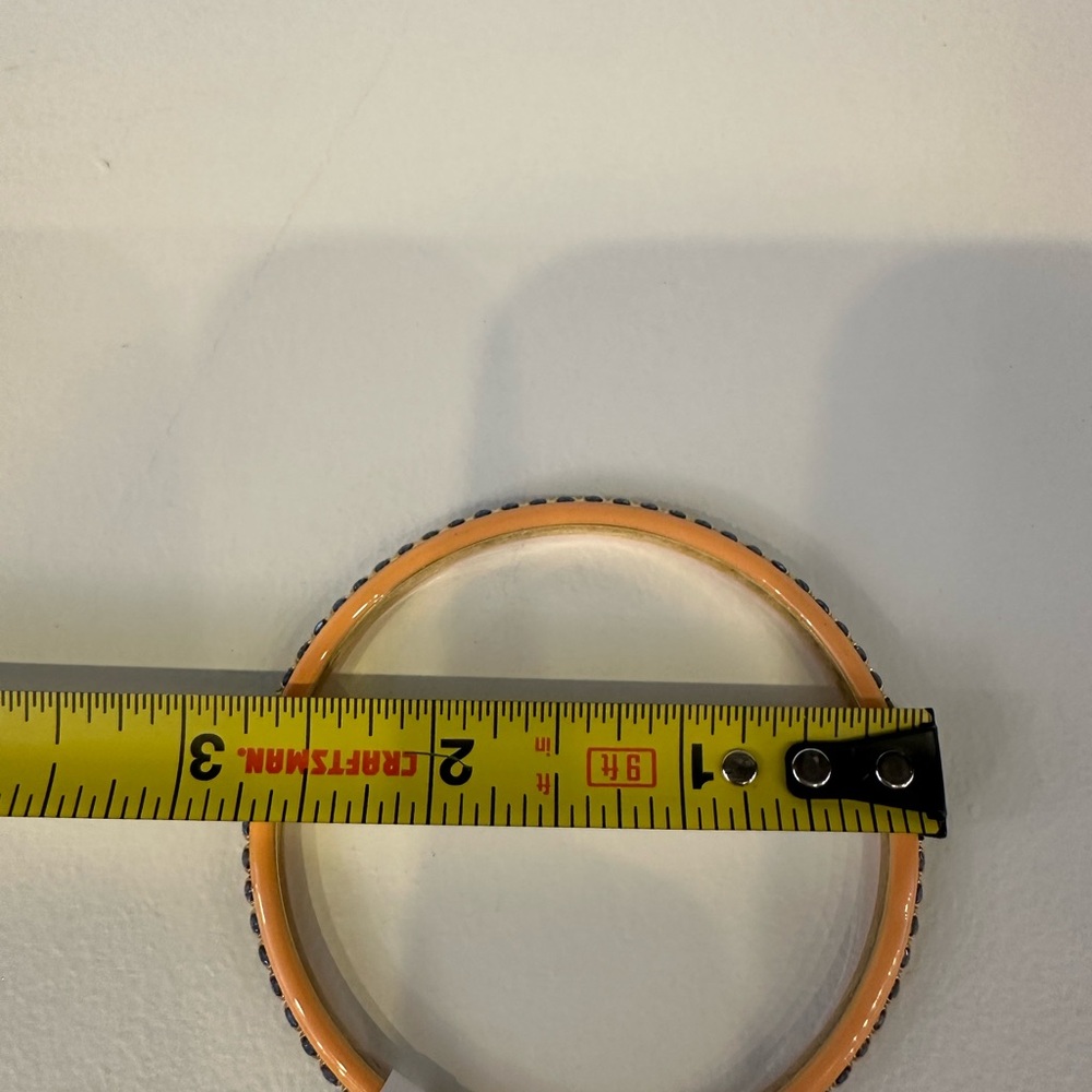 Orange and Light Blue Bangle - Picture 5 of 7